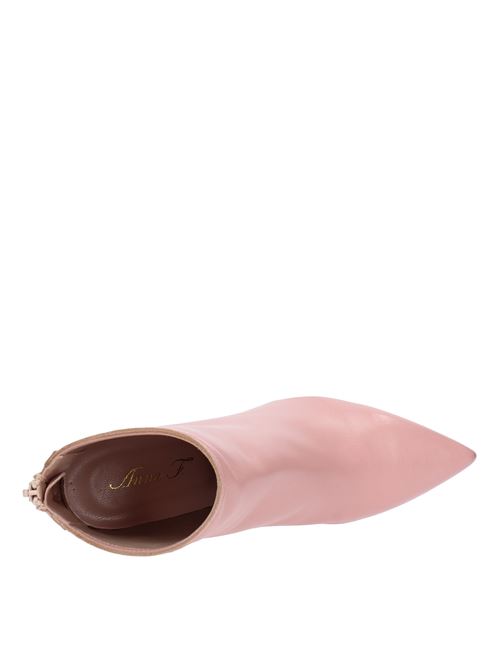 Nappa leather ankle boots ANNA F. | 9502ROSA